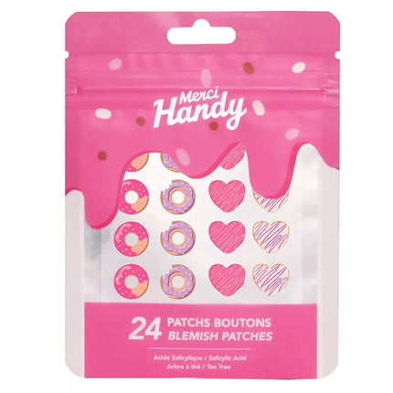 Merci Handy Donut Button Patches
