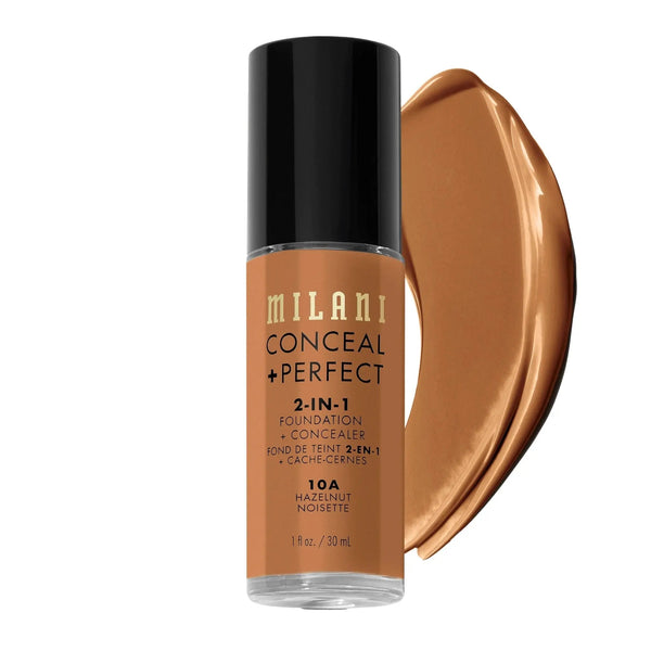 2-in-1 Foundation and Concealer 10A Hazelnut