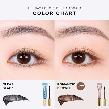 Milk Touch All-Day Long And Curl Mascara 01 Black