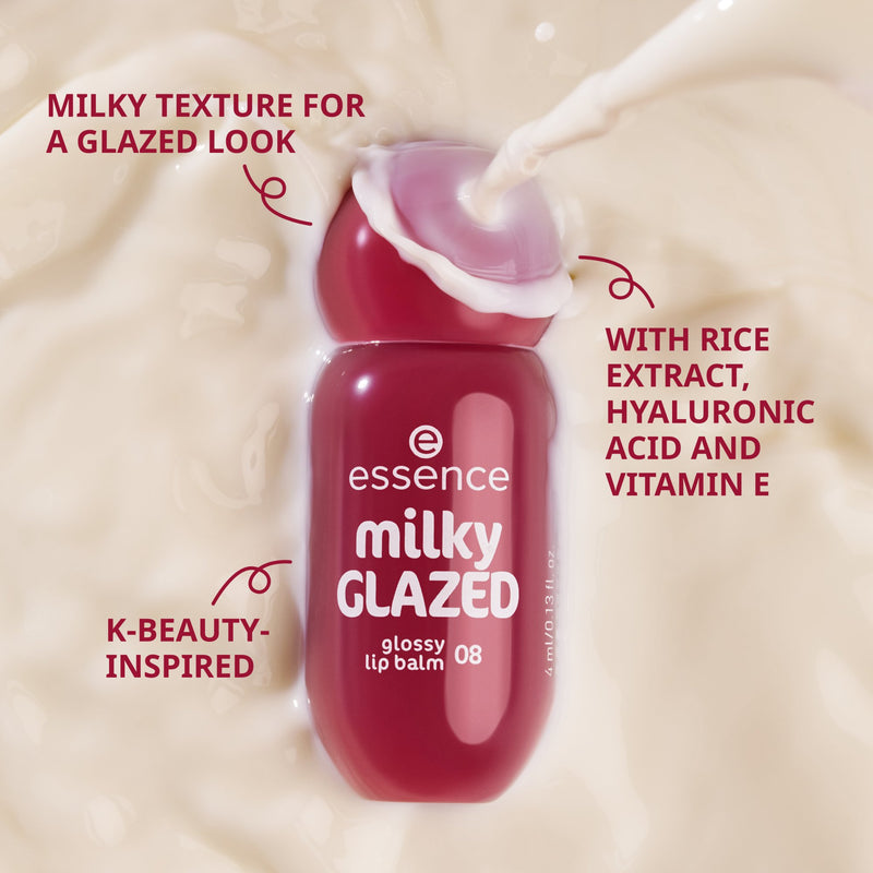 Milky Glazed Glossy Lip Balm 01 Sheeriously Creamy