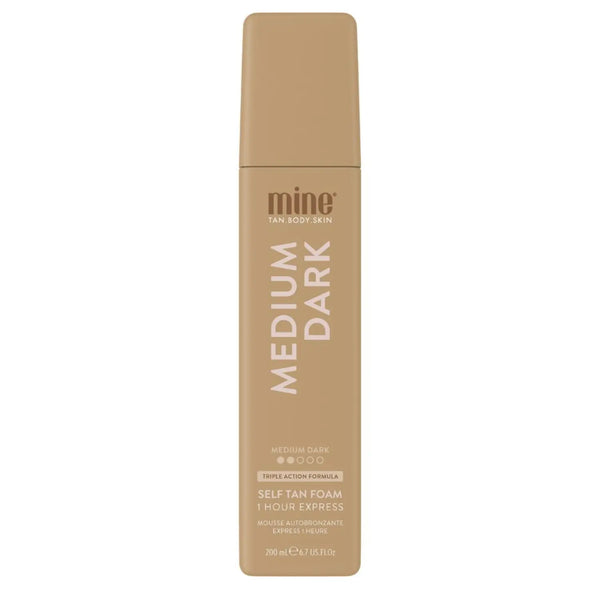 MineTan Medium Dark Self Tan Foam