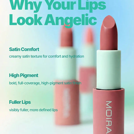 Moira Angel Satin Lipstick 003 Soft Wing