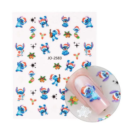 MollyLac Nail Stickers Stitch