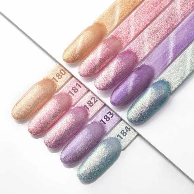 MollyLac UV/LED Gel Polish Cat Eye Pastel Nr. 183