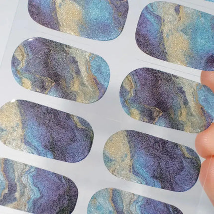 MoYou London Non-UV Gel Wraps Cosmic Zone
