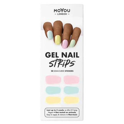 MoYou London UV Gel Strips Pastel Sweets