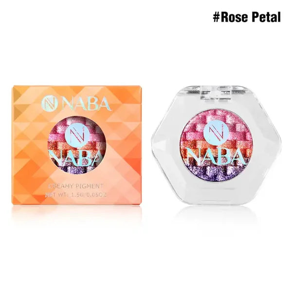 Naba Cosmetics Rainbow Creamy Pigment Rose Petal