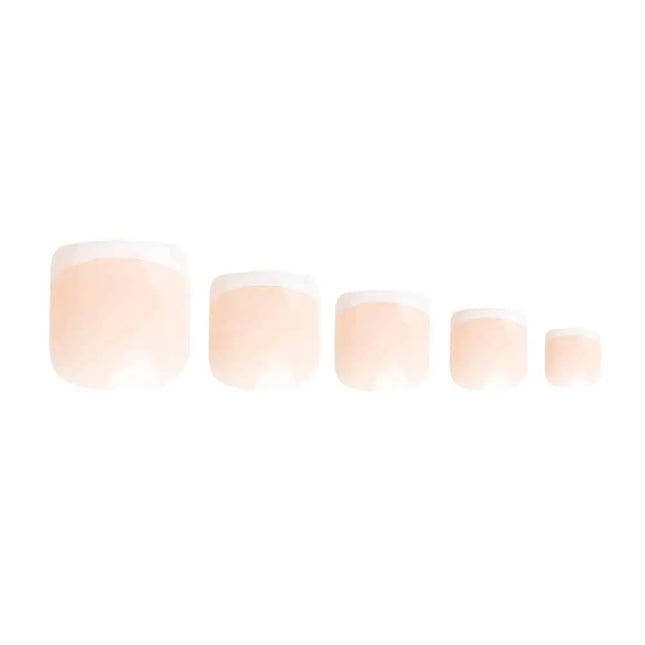 Nail HQ French Tip Toenails