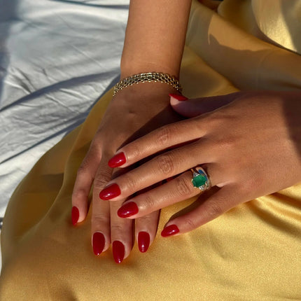 Nailday Soft Gel Press-On Nails Raspberry