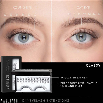 Nanolash Nanolash DIY Eyelash Extensions Classy