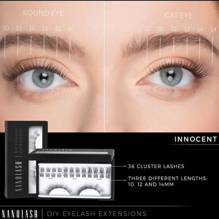 Nanolash Nanolash DIY Eyelash Extensions Innocent