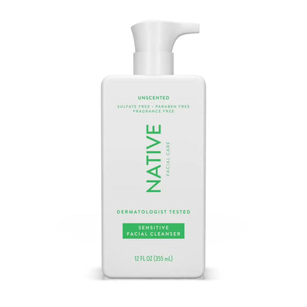 Native Sensitive Facial Cleanser Unscented