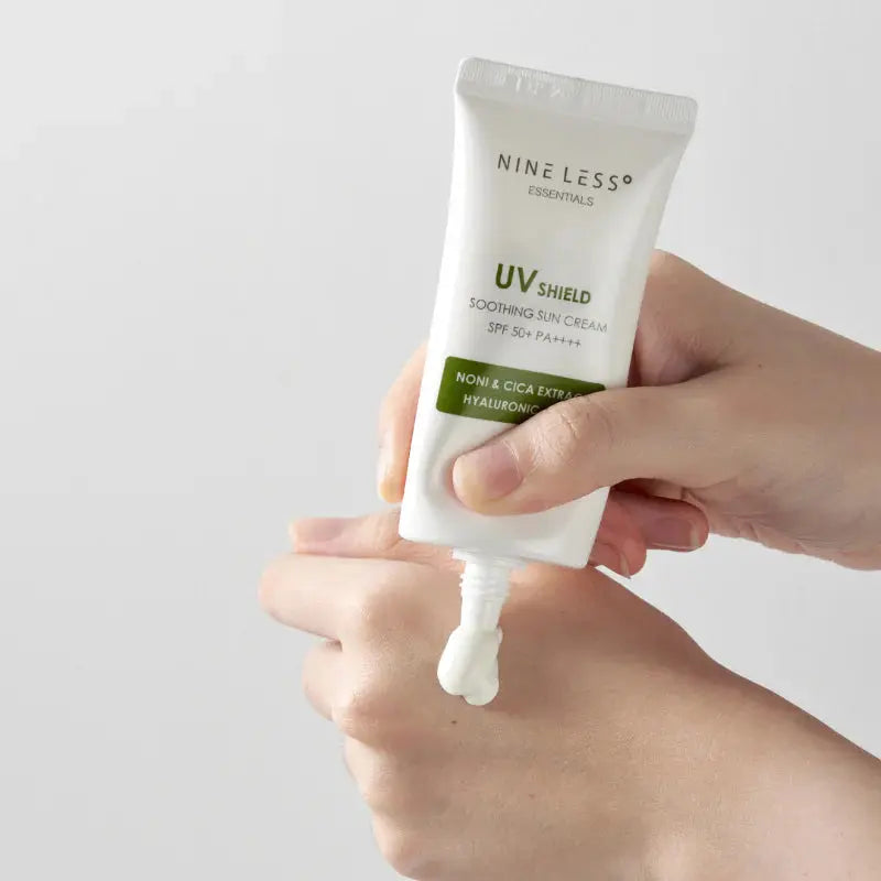 Nine Less Essentials UV Shield Soothing Sun Cream SPF 50+ PA++++