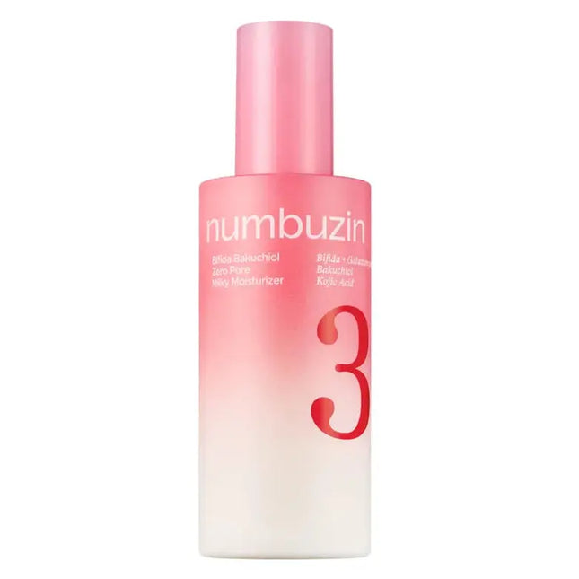 Numbuzin No.3 Bifida Bakuchiol Zero Pore Milky Moisturizer