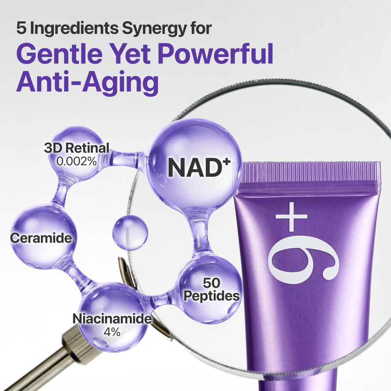 Numbuzin No.9 NAD+ Retinal Volumetox Eye Cream 20 ml.