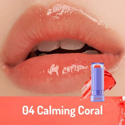 Nuse Color Care Lip Balm 04 Calming Coral