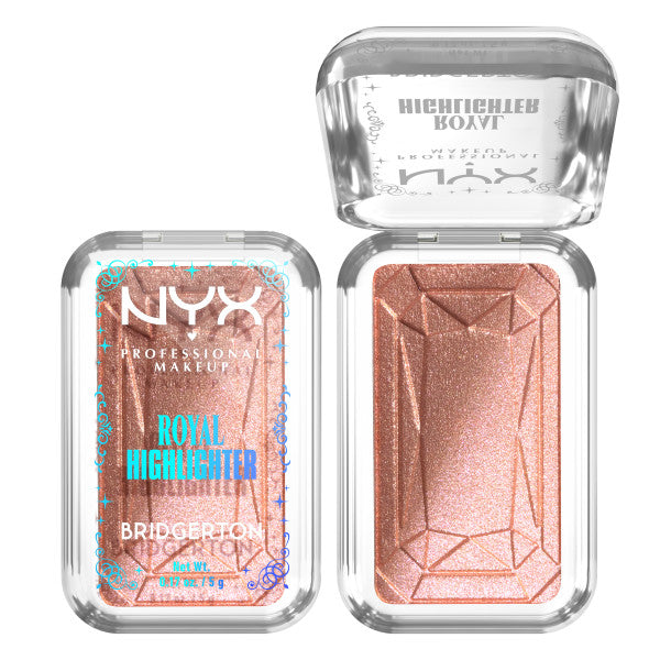 NYX Professional Makeup Bridgerton Royal Highlighter 01 Iridescent Peach