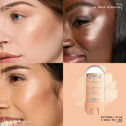 NYX Professional Makeup Buttermelt Highlighter Stix A Whole Melt