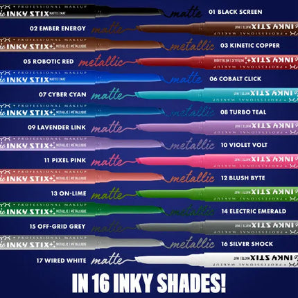 NYX Professional Makeup Epic Inky Stix Eyeliner Off-Grid Grey