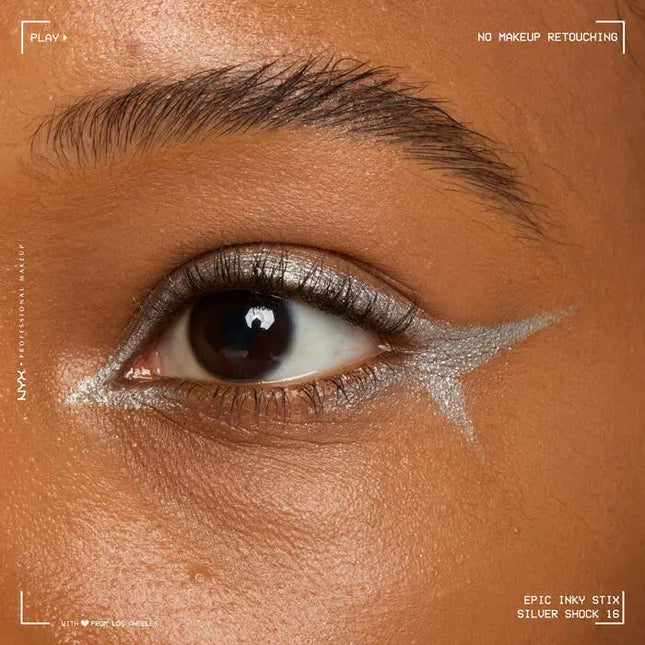 NYX Professional Makeup Epic Inky Stix Eyeliner Silver Shock