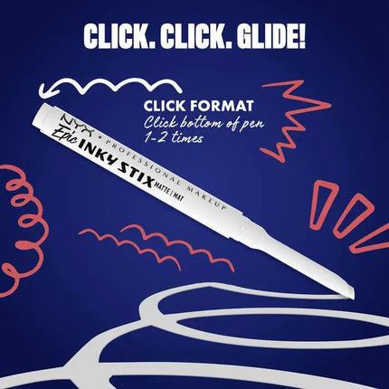 NYX Professional Makeup Epic Inky Stix Eyeliner Wired White