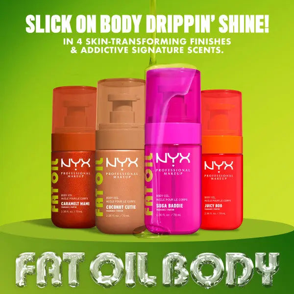 NYX Professional Makeup Fat Oil Caramelt Mami Body Oil Mini