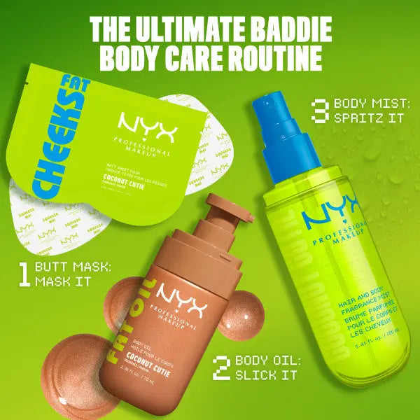 NYX Professional Makeup Fat Oil Coconut Cutie Body Oil Mini