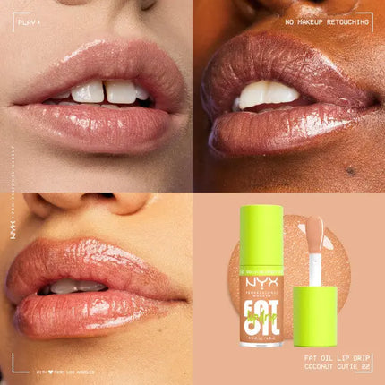 NYX Professional Makeup Fat Oil Coconut Cutie Lip Drip