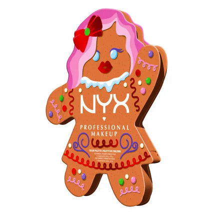 NYX Professional Makeup Holiday Gingerbaddie Eyeshadow Palette