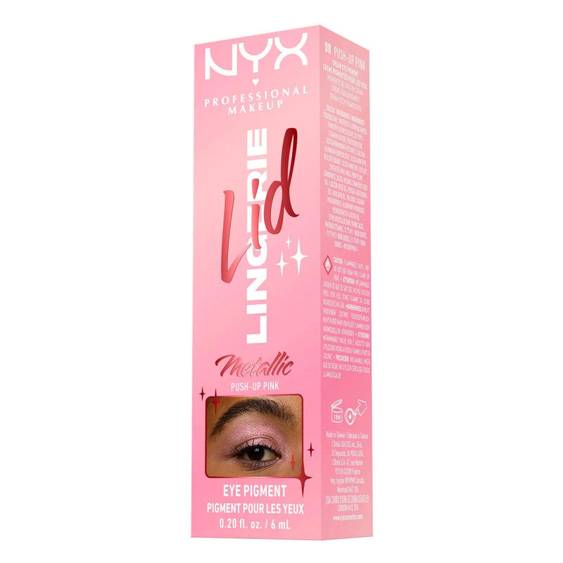 NYX Professional Makeup Lid Lingerie Cream Eye Pigment 08 Push Up Pink