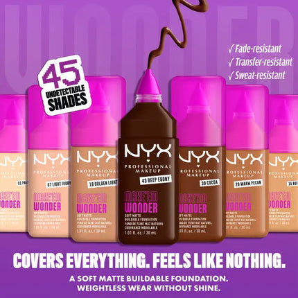 NYX Professional Makeup Make 'EM Wonder Foundation