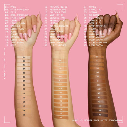 NYX Professional Makeup Make 'EM Wonder Foundation