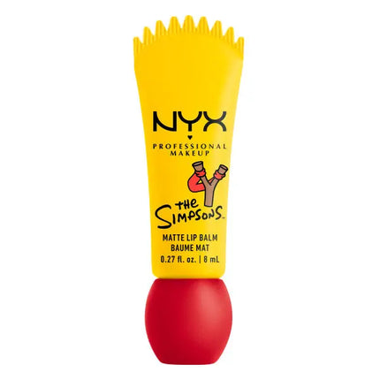 NYX Professional Makeup Simpson Smushy Blurred Finish Matte Lip Balm Bart Rebel Red