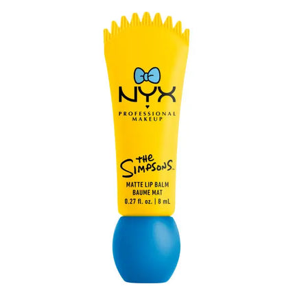 NYX Professional Makeup Simpson Smushy Blurred Finish Matte Lip Balm Maggie Peekaboo Blue