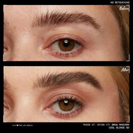 NYX Professional Makeup Thick It. Stick It! Brow Gel 07 Espresso, getinte wenkbrauwgel, foto 4 van 4