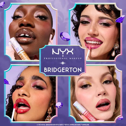 NYX Professional Makeup x Bridgerton Royal Treasures Duo Lipkit 04 Rogue Romance + Flirt Alert