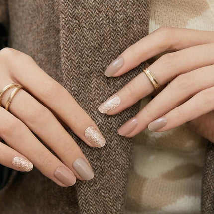 Ohora Semi Cured Gel Nail Strips N Carmel