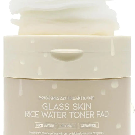 OOTD Glass Skin Rice Water Toner Pad