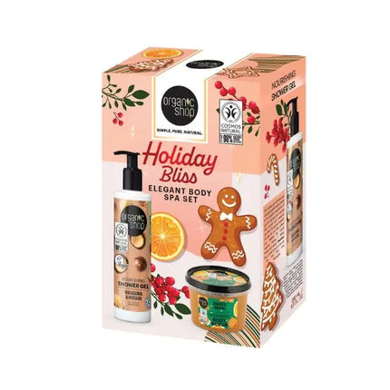 Organic Shop Holiday Bliss Elegant Body Spa Set