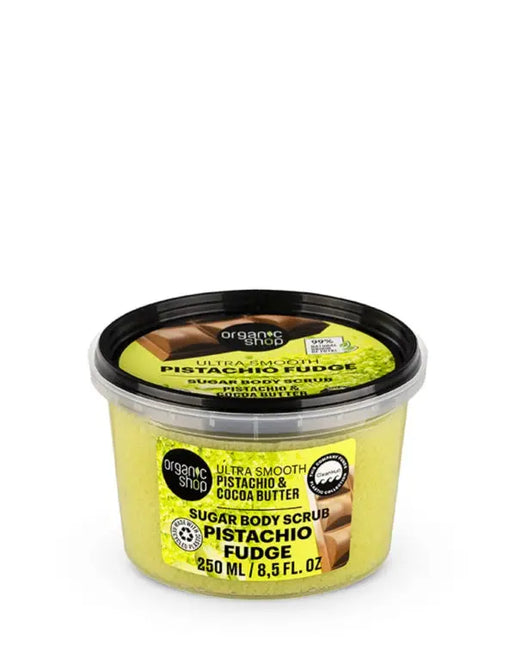 Organic Shop Pistachio Fudge Body Scrub Ultra Smooth