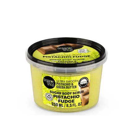 Organic Shop Pistachio Fudge Body Scrub Ultra Smooth