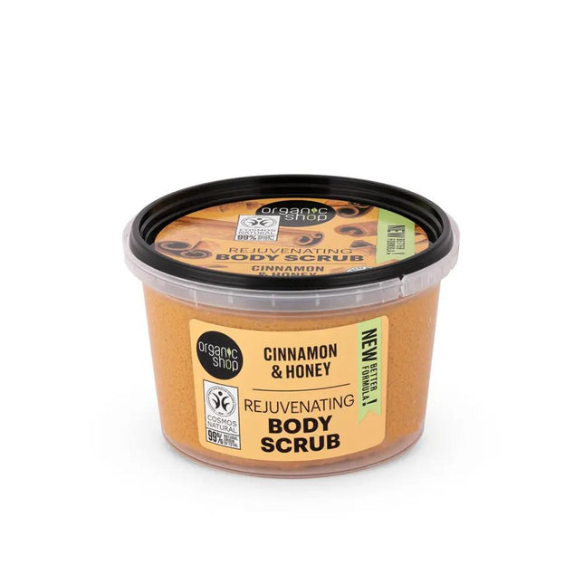 Organic Shop Rejuvenating Body Scrub Cinnamon