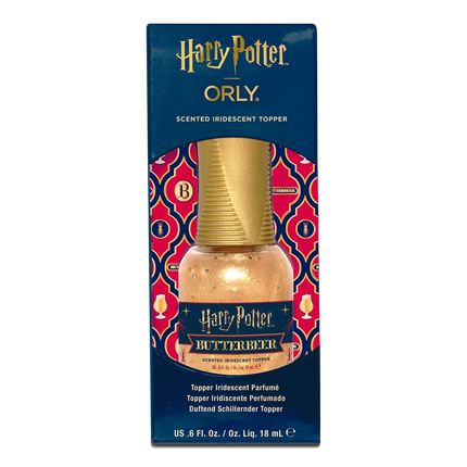 Orly Harry Potter Butterbeer Scented Iridescent Topper