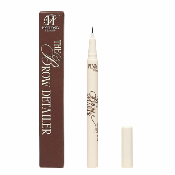 Pink Honey The Brow Detailer Soft Brown, wenkbrauwpen met ultrafijne punt