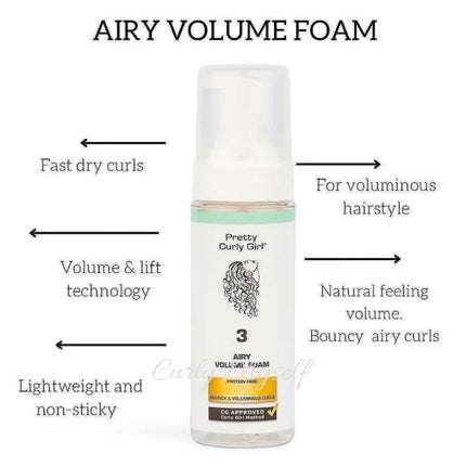 Pretty Curly Girl Airy Volume Foam 250 ml.