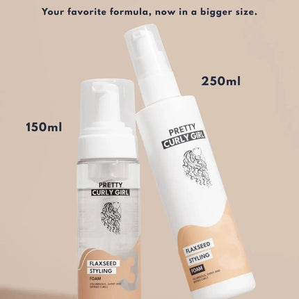 Pretty Curly Girl Flaxseed Styling Foam 250 ml.
