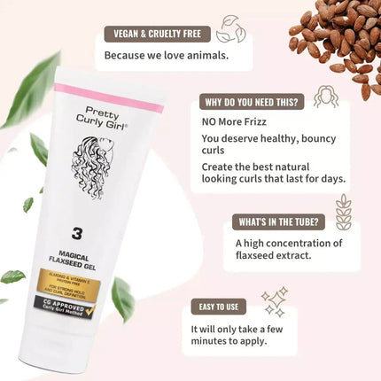 Pretty Curly Girl Magical Flaxseed Gel 100 ml.