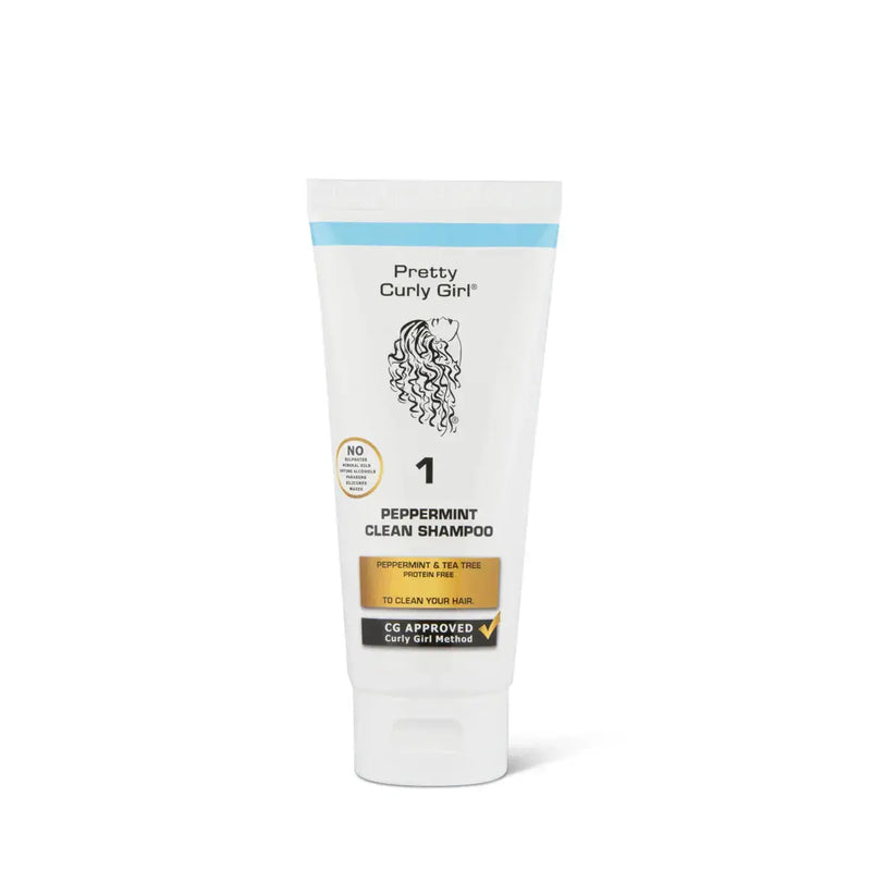 Pretty Curly Girl Peppermint Clean Shampoo 100 ml.
