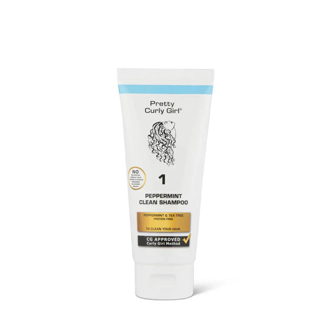 Pretty Curly Girl Peppermint Clean Shampoo 250 ml.