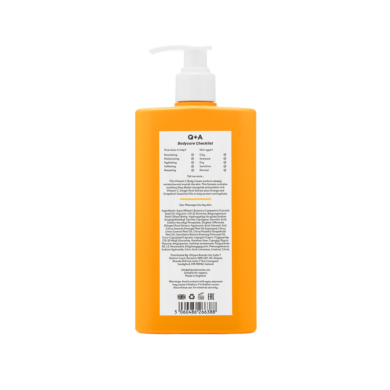 Q+A Vitamin C Body Cream
